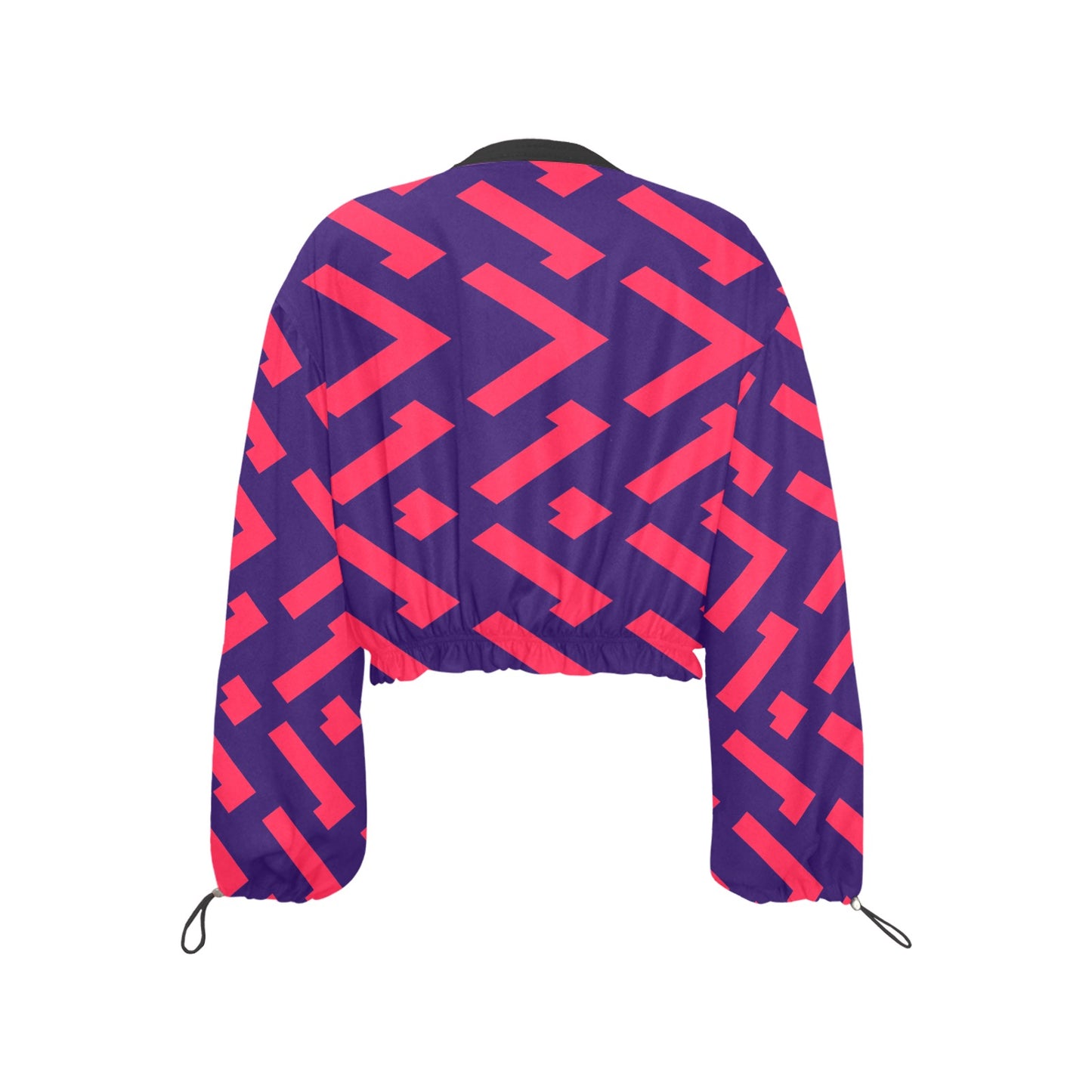 Kalo Cropped Bomber Jacket