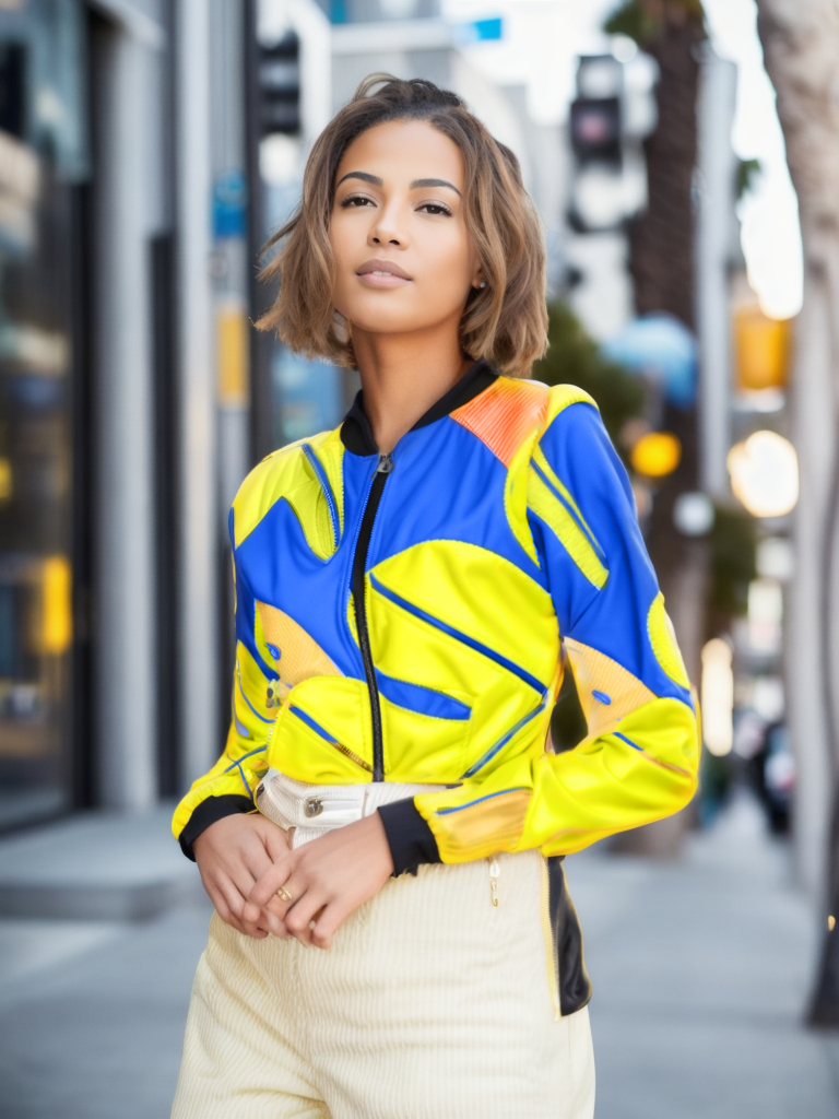 Hakea Citrus Bomber Jacket